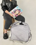 تصویر ساک وارداتی BoBo رنگ طوسی